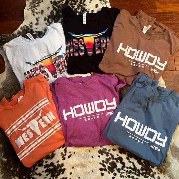 Women’s Tshirts western brand all like new - Picture 1 of 7